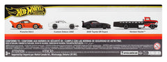 Hot Wheels  Premium  Coffrets Présentation  3Véhicules +1Camion