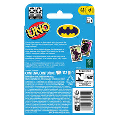 Uno Batman  Jeu de Cartes Pour Jeux Avec enfants et Famille