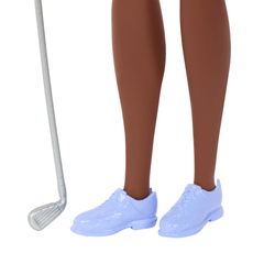 Barbie  Poupée Mode  Golfeuse, Visière et Bâton