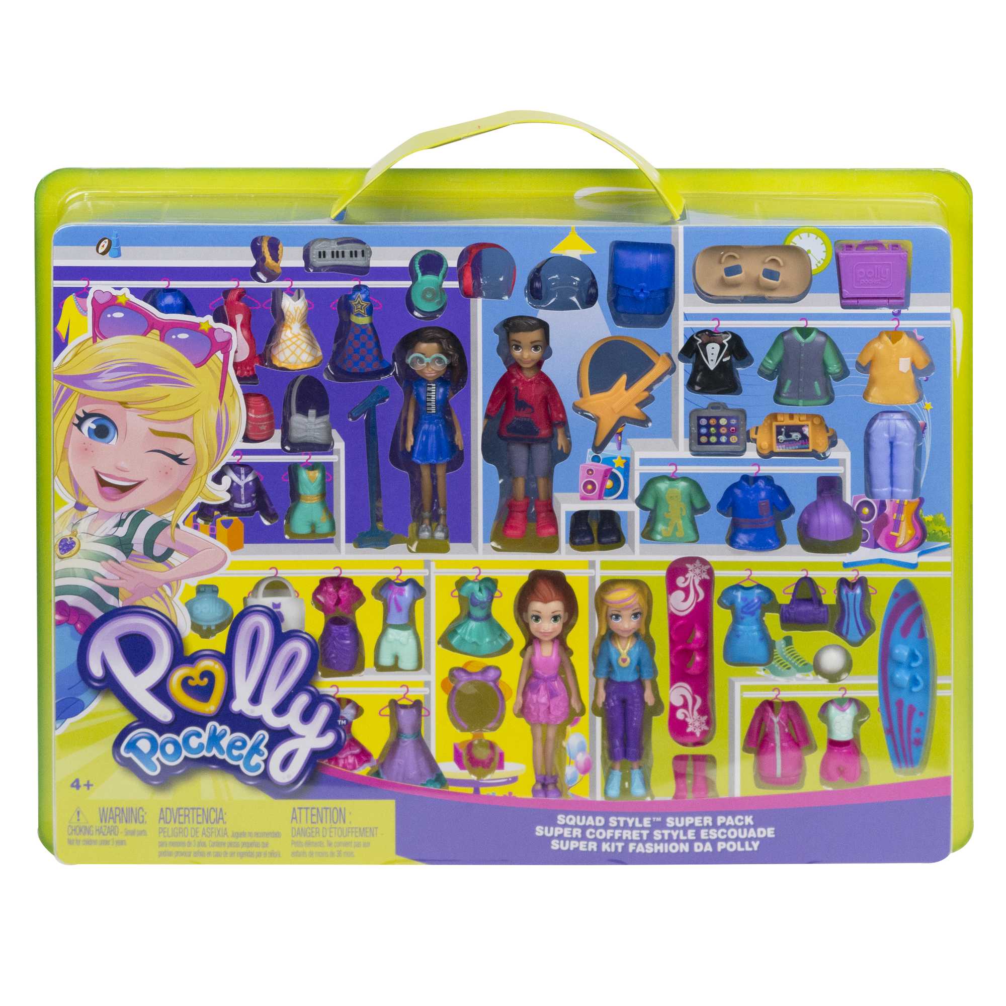 Polly Pocket Super Coffret Style Escouade