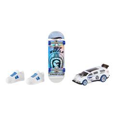 Hot Wheels Skate Vehículo de Juguete Patineta de Colección SPEED SHREDDER™ + NITRO TAILGATER™ con Diecast