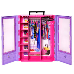 Barbie Fashion & Beauty Set de Juego Clóset de Lujo con Muñeca