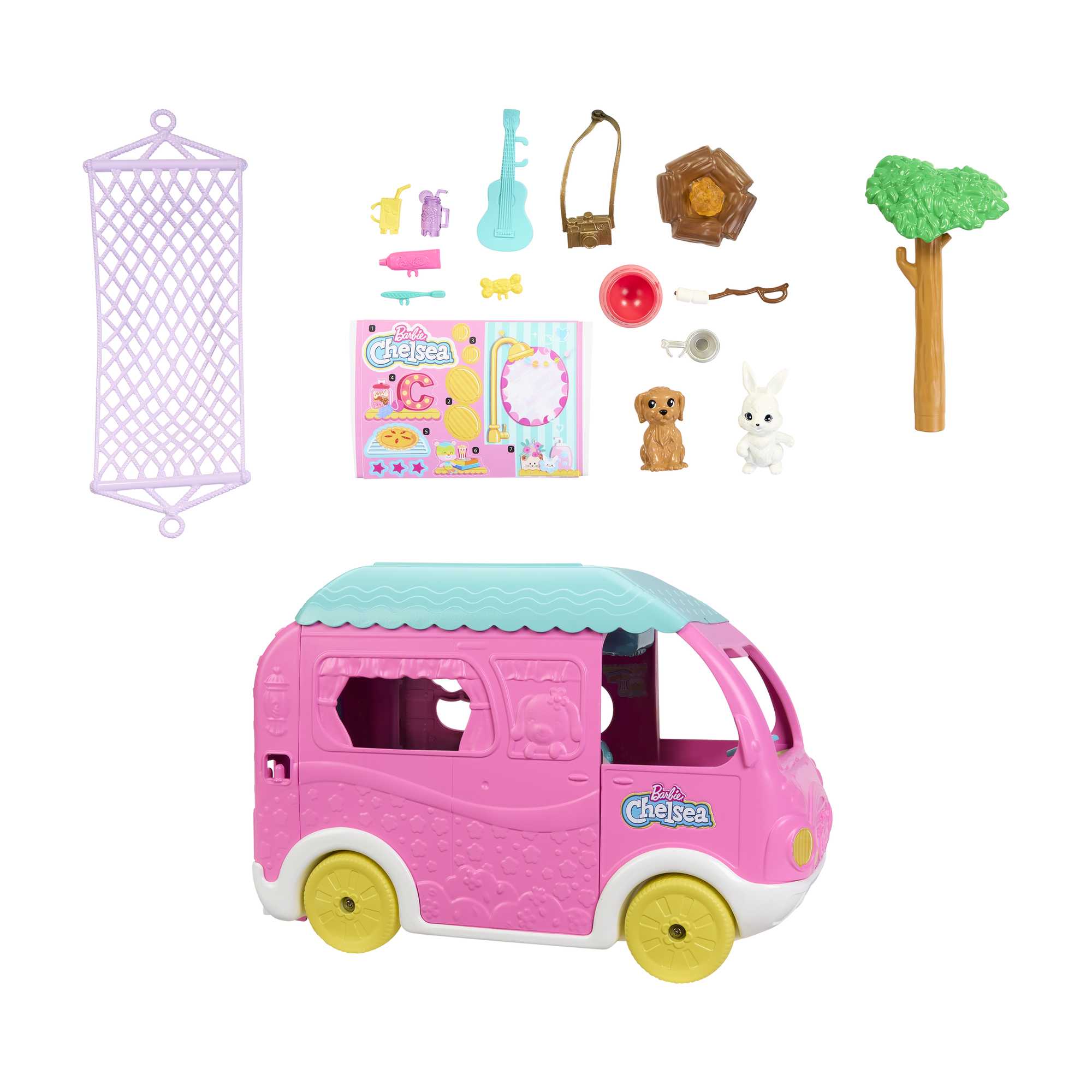 Barbie Veículo de Brinquedo Chelsea Novo Camper