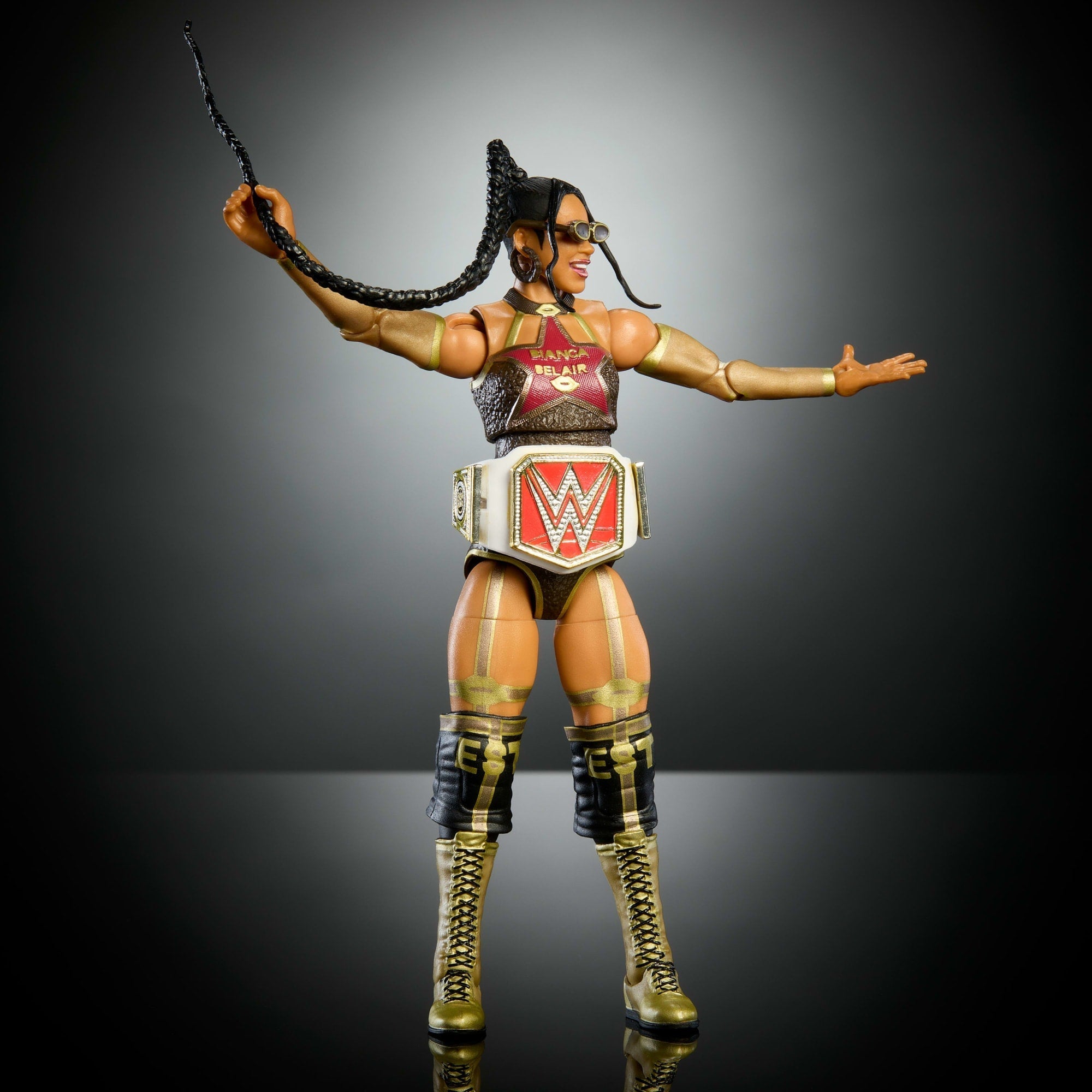 Wwe-Élite Wrestlemania-Bianca Belair-Figurine Premium Live Event
