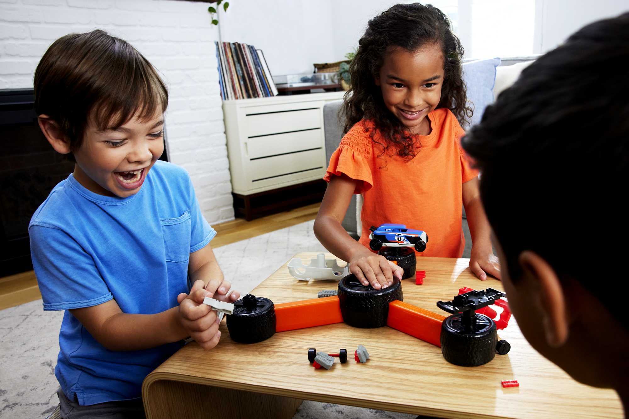 Hot Wheels Jeux Pour enfants Build ‘N Slam | Jeu de Véhicules