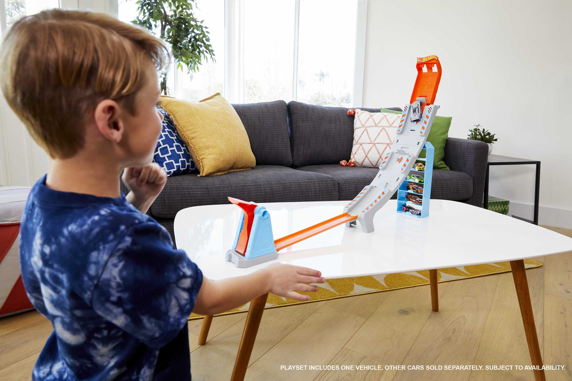 Hot Wheels Action Pista de Juguete Campeonato de las Alturas