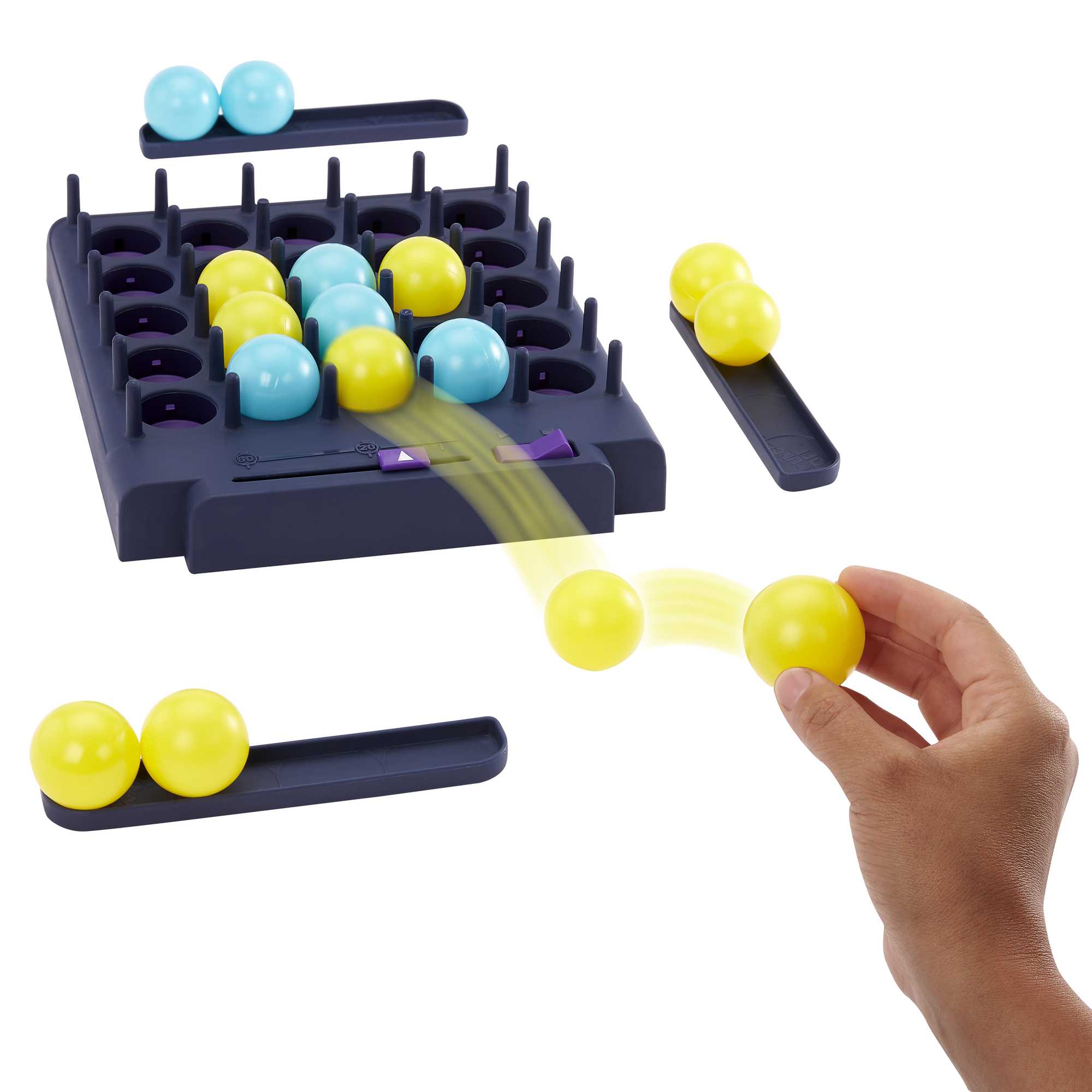 Bounce-Off Chrono Challenge-Jeu D’Ambiance à Partir de 7 Ans