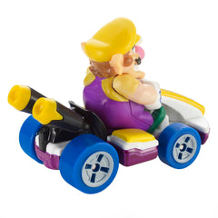 Hot Wheels Mario Kart Vehículo de Juguete Wario Estándar Kart