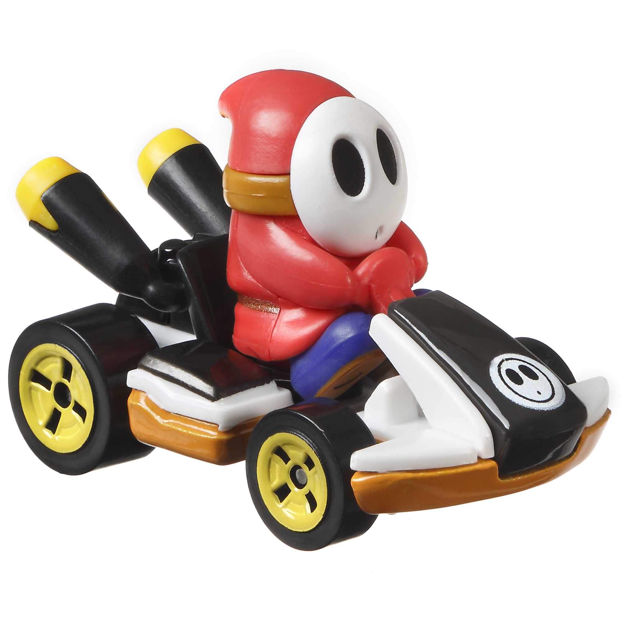 Hot Wheels Mario Kart Veículo de Brinquedo Kart Padrão Shy Guy