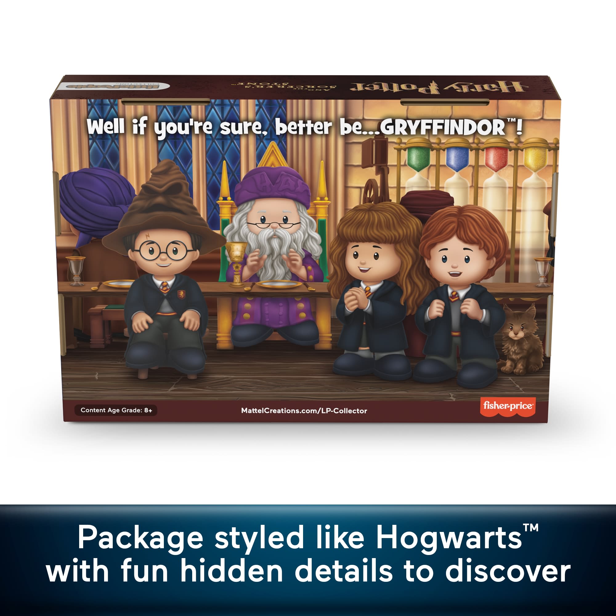 Little People Collector Harry Potter And The Sorcerer's Stone Special Edition Set, 4 Figures