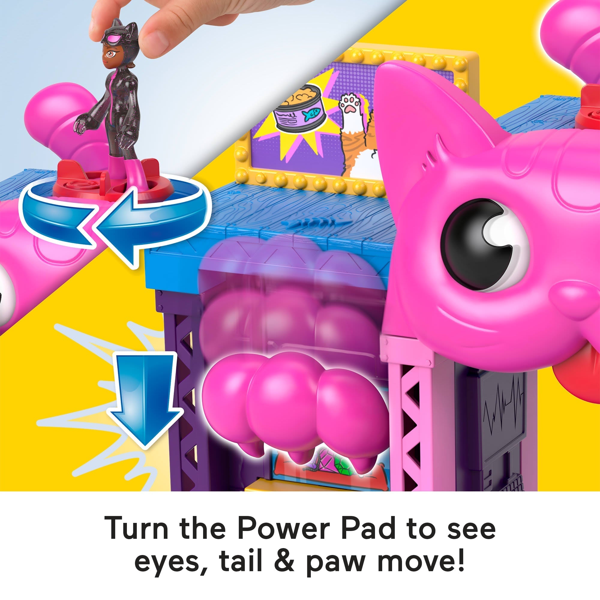Imaginext DC Super Friends Catwoman Playhouse Playset With Figure & Accessories For Kids