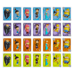 UNO Despicable Me 4 Card Game For Kids & Family Night
